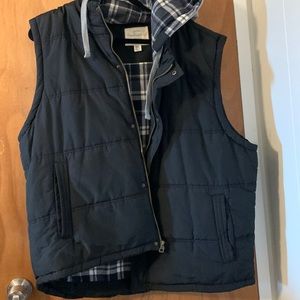 Mens Sleeveless Bomber Jacket